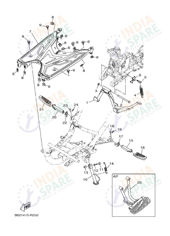 STAND & FOOTREST